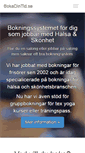 Mobile Screenshot of bokadintid.se